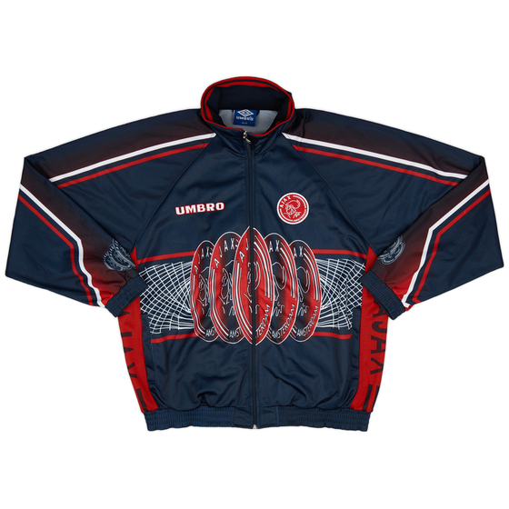 1997-98 Ajax Umbro Track Jacket - 10/10 - (XXL)