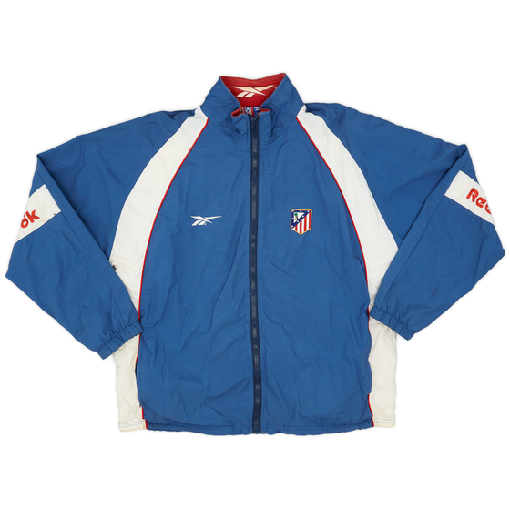 1998-99 Atletico Madrid Reebok Track Jacket - 6/10 - (XL)