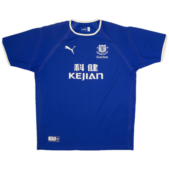 2003-04 Everton Home Shirt - 8/10 - (XL)