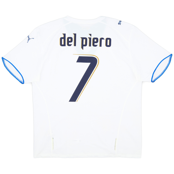 2006 Italy Away Shirt Del Piero #7 - 4/10 - (XL)