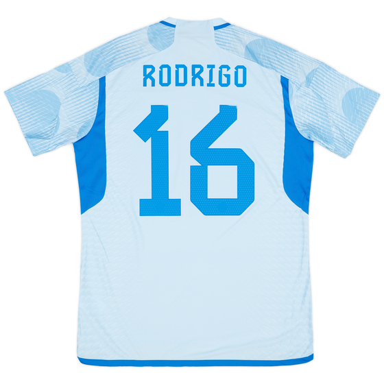 2022-23 Spain Authentic Away Shirt Rodrigo #16 (M)