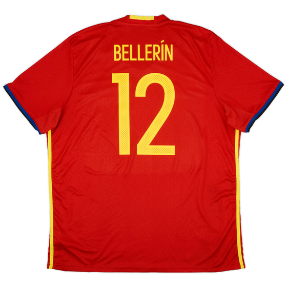 2016-17 Spain Home Shirt Bellerin #12 - 8/10 - (XXL)
