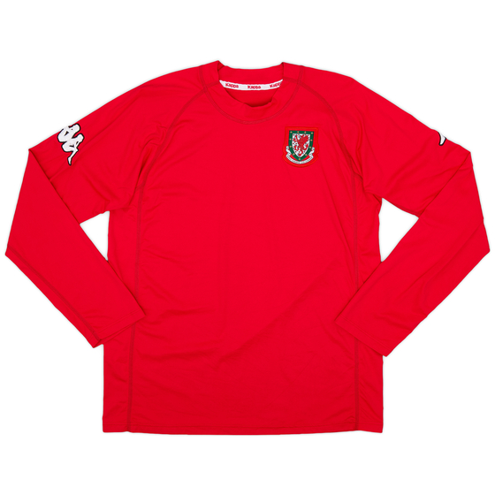 2004-06 Wales Home L/S Shirt - 9/10 - (XXL)