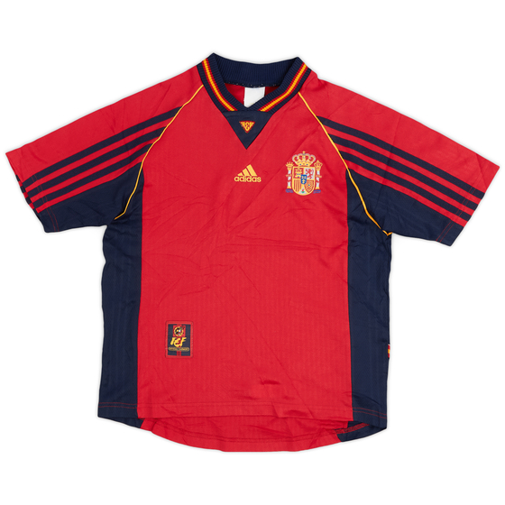 1998-99 Spain Home Shirt - 9/10 - (L.Boys)
