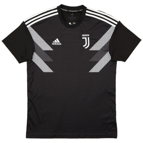 2018-19 Juventus adidas Pre Match Training Shirt - 7/10 - (M)
