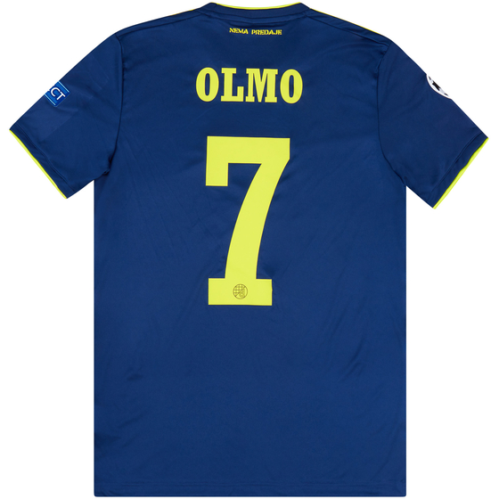2019-20 Dinamo Zagreb Match Issue Champions League Third Shirt Olmo #7 (v Man City)