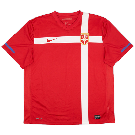 2010-11 Serbia Home Shirt - 9/10 - (XL)