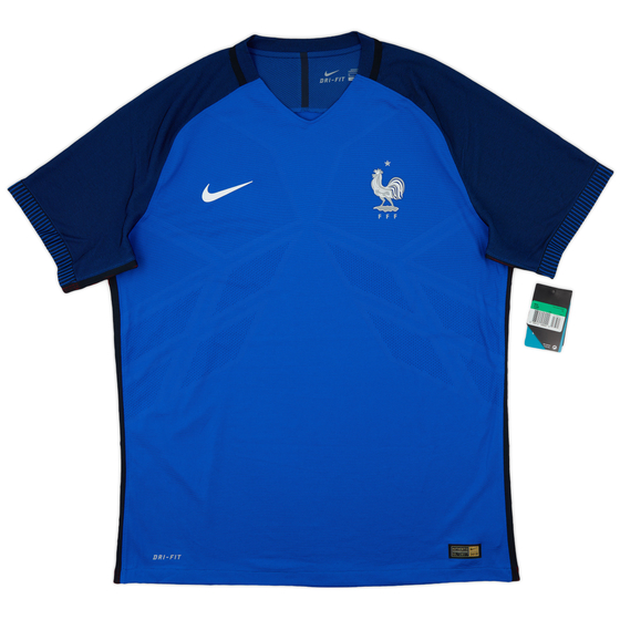 2016-17 France Authentic Home Shirt (XL)