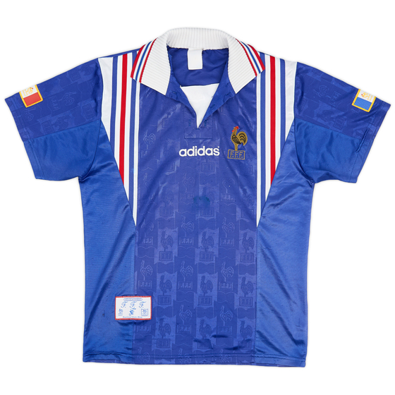 1996-98 France Home Shirt - 6/10 - (S)