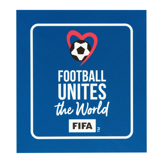 2022 FIFA World Cup Football Unites Blue Player Issue Patch  