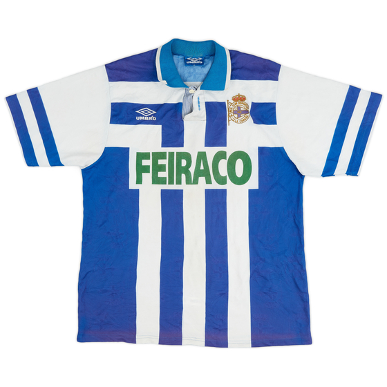 1993-94 Deportivo Home Shirt #11 - 4/10 - (XL)