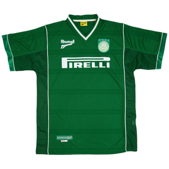 2001-02 Palmeiras Home Shirt #9 - 9/10 - (XL)