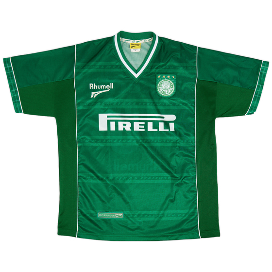 2001-02 Palmeiras Home Shirt #10 - 9/10 - (L)