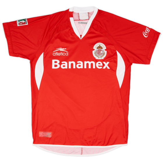 2008-09 Deportivo Toluca Home Shirt - 9/10 - (L)