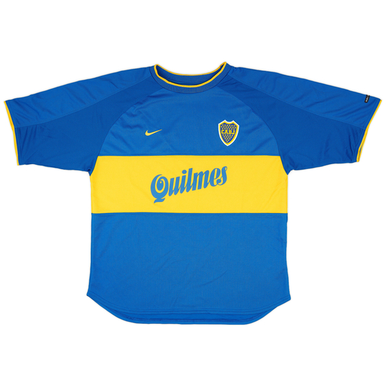 2000-01 Boca Juniors Home Shirt - 9/10 - (L)