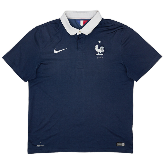 2014-15 France Home Shirt - 6/10 - (L)