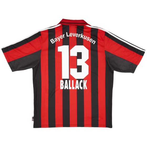 2000-01 Bayer Leverkusen Home Shirt Ballack #13 - 5/10 - (XL)
