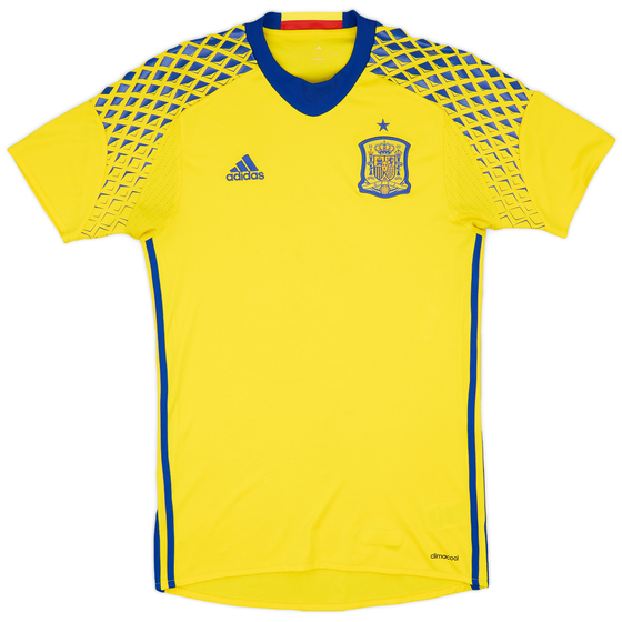 2016-17 Spain GK Away S/S Shirt - 9/10 - (S)