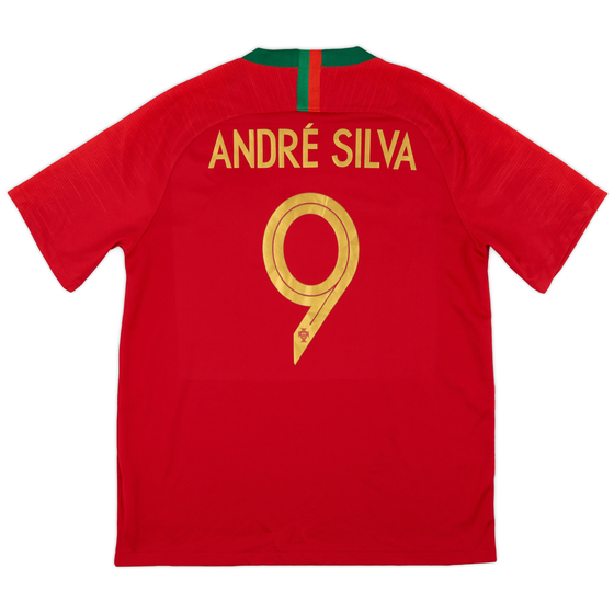 2018-19 Portugal Home Shirt André Silva #9 - 9/10 - (L)