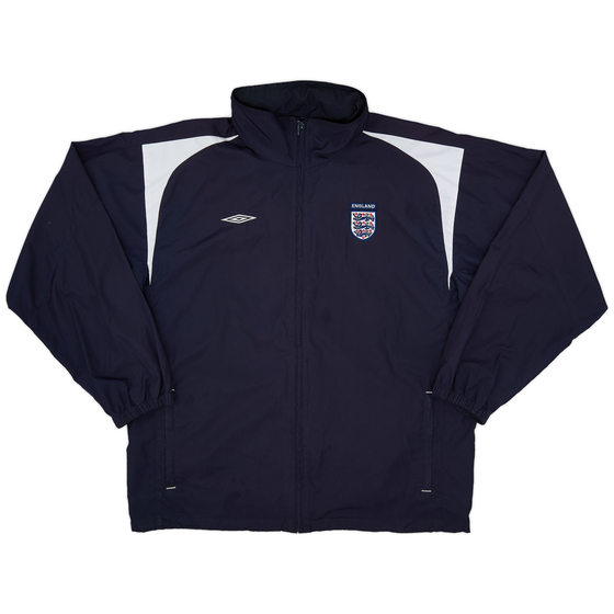 2004-06 England Umbro Hooded Rain Jacket - 8/10 - (L)
