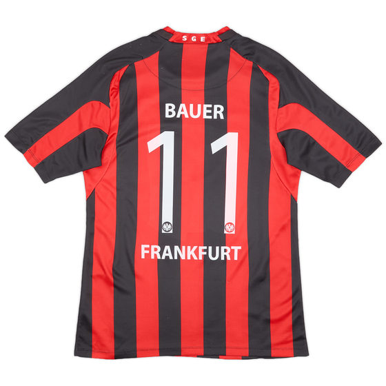 2013-14 Eintracht Frankfurt Home Shirt Bauer #11 - 8/10 - (M)