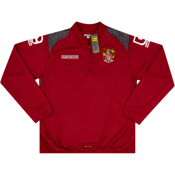 2015-16 Stevenage Carbrini 1/4 Zip Training Top