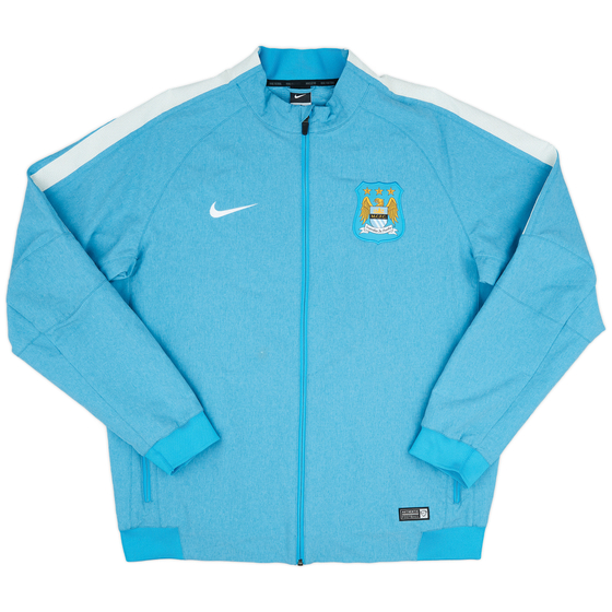 2014-15 Manchester City Nike Track Jacket - 9/10 - (XL)