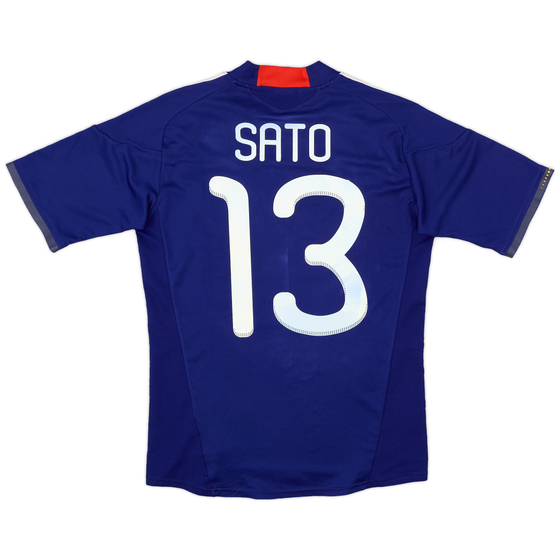 2010-12 Japan Home Shirt Sato #13 - 4/10 - (S)