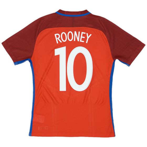 2016-17 England Player Issue Away Shirt Rooney #10 - 10/10 - (M)