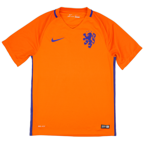 2016-18 Netherlands Home Shirt - 9/10 - (S)