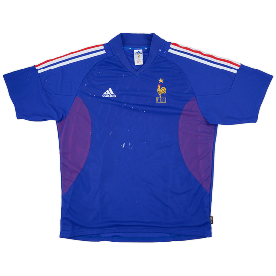 2002-04 France Home Shirt - 5/10 - (XL)