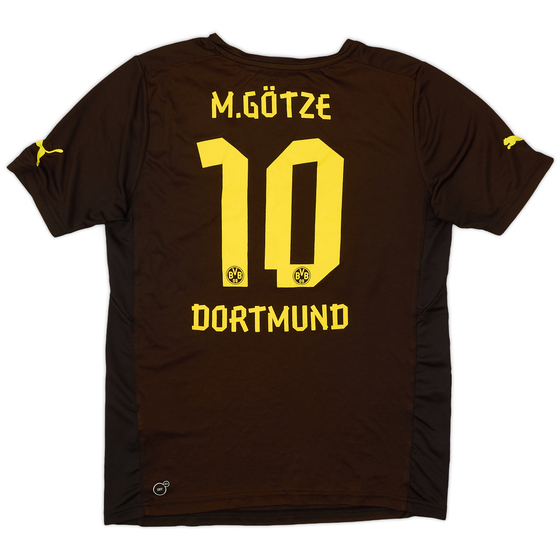 2012-13 Borussia Dortmund Away Shirt M. Gotze #10 - 6/10 - (XL.Boys)