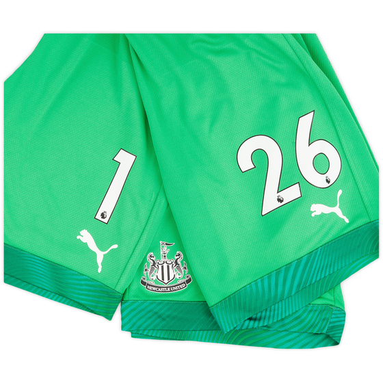 2019-20 Newcastle Player Issue GK Shorts # - 9/10 - (M)