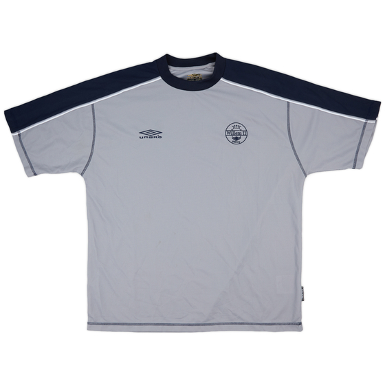 2000-01 Willem II Umbro Training Shirt - 9/10 - (XL)