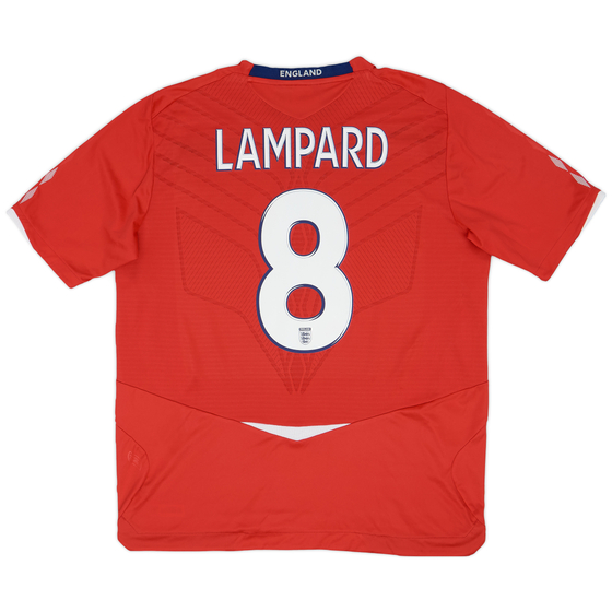 2008-10 England Away Shirt Lampard #8 - 6/10 - (XL)