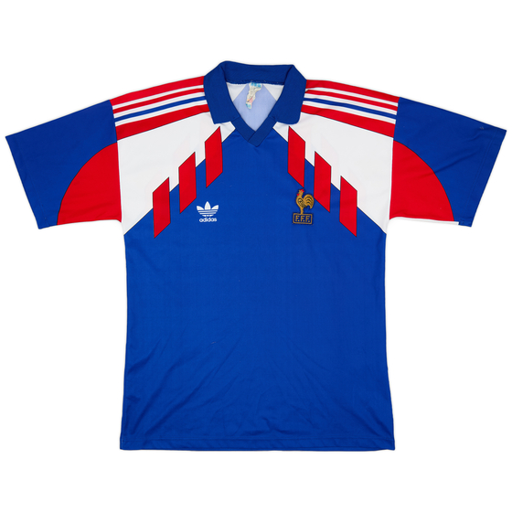 1990-92 France Home Shirt - 9/10 - (L/XL)