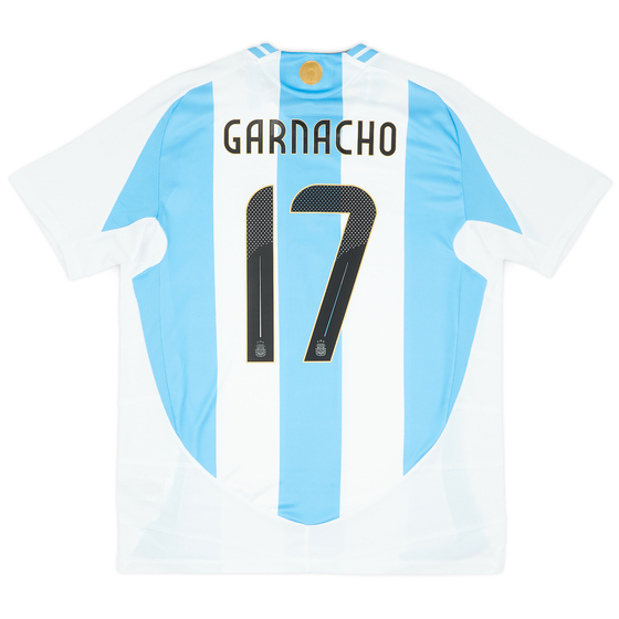 2024-25 Argentina Authentic Home Shirt Garnacho #17