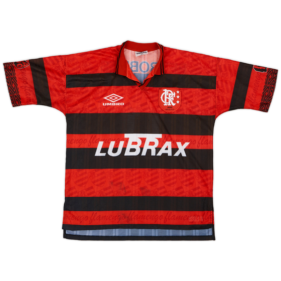 1995-96 Flamengo Centenary Home Shirt #11 - 9/10 - (L)
