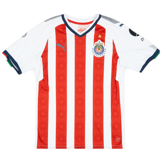 2017-18 Chivas Guadalajara Home Shirt - 7/10 - (S)