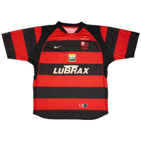 2002-04 Flamengo Home Shirt #10 - 8/10 - (XL)