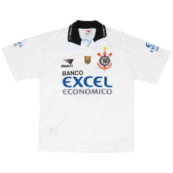 1997 Corinthians Home Shirt #10 - 8/10 - (L)