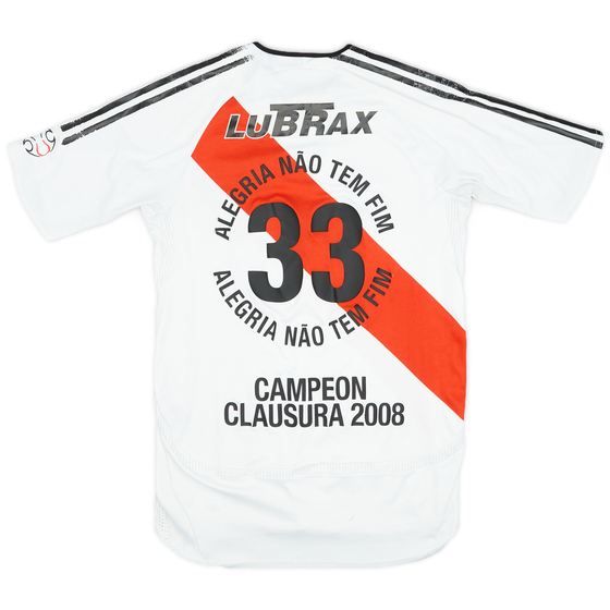 2006-08 River Plate 'Campeon Clausara 2008' Home Shirt - 5/10 - (XS)