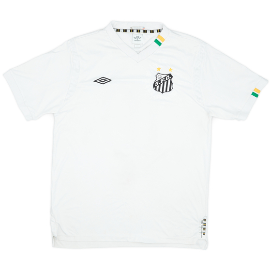 2011 Santos 'Copa Libertadores' Home Shirt #10 (Ganso) - 8/10 - (L)