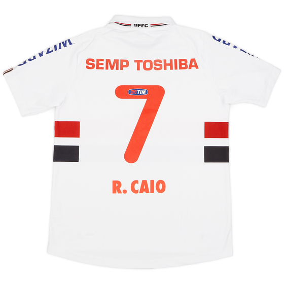 2013 Sao Paulo Home Shirt R.Caio #7 - 8/10 - (M)