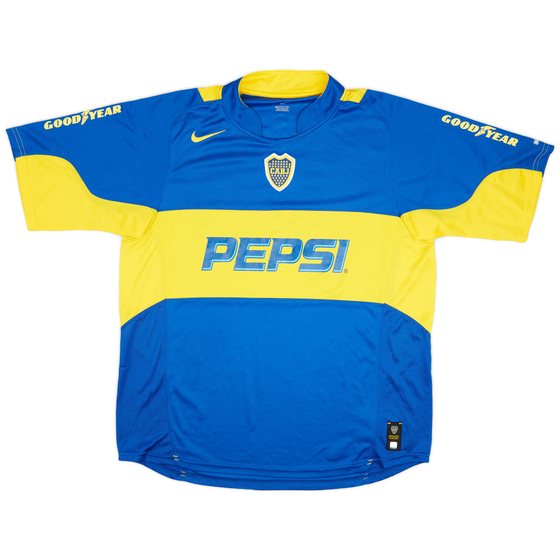 2004-05 Boca Juniors Home Shirt - 9/10 - (XL)