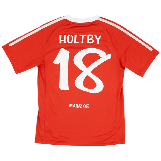 2010-11 FSV Mainz Home Shirt Holtby #18 - 6/10 - (S)