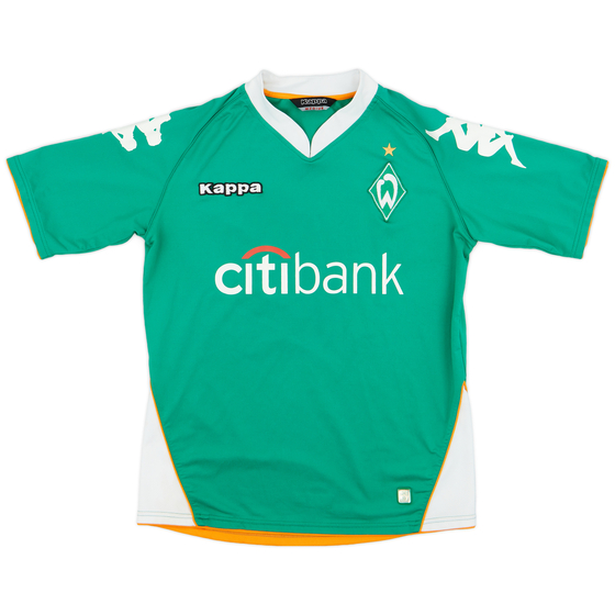 2007-08 Werder Bremen Home Shirt - 9/10 - (M)
