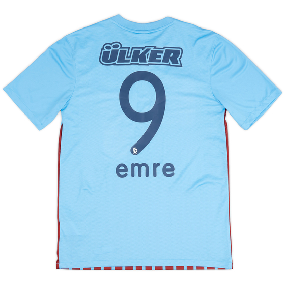 2012-13 Trabzonspor Home Shirt Emre #9 - 10/10 - (M)