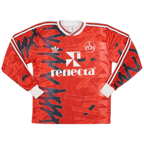 1992-93 Nurnberg Home L/S Shirt - 8/10 - (S)