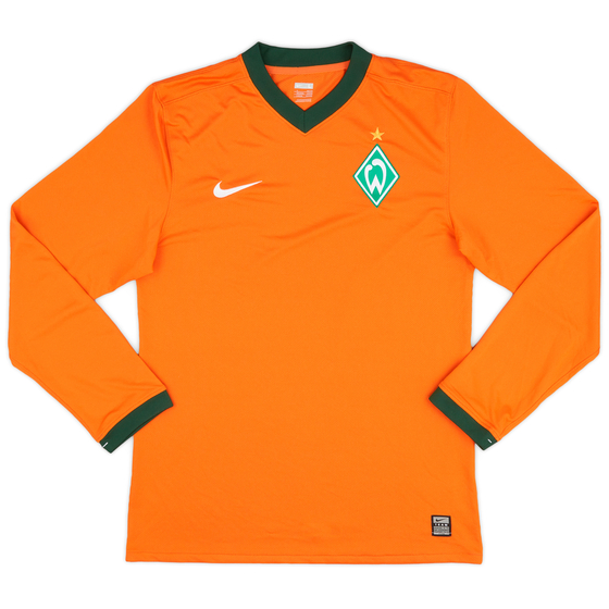 2009-10 Werder Bremen Player Issue Third L/S Shirt - 8/10 - (L)